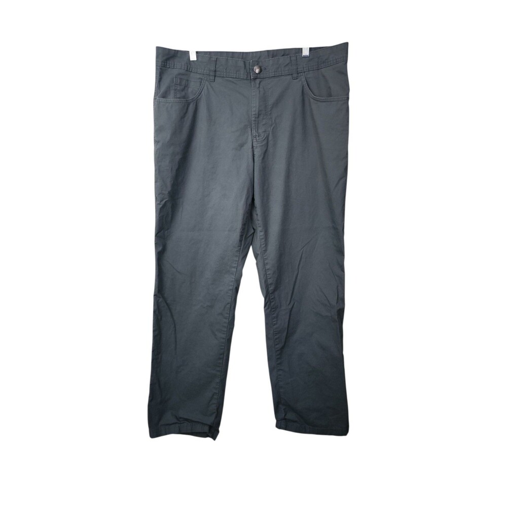 Columbia Regular Fit Chino Pants Men's Size 38x32 Khaki Green Cotton Blend